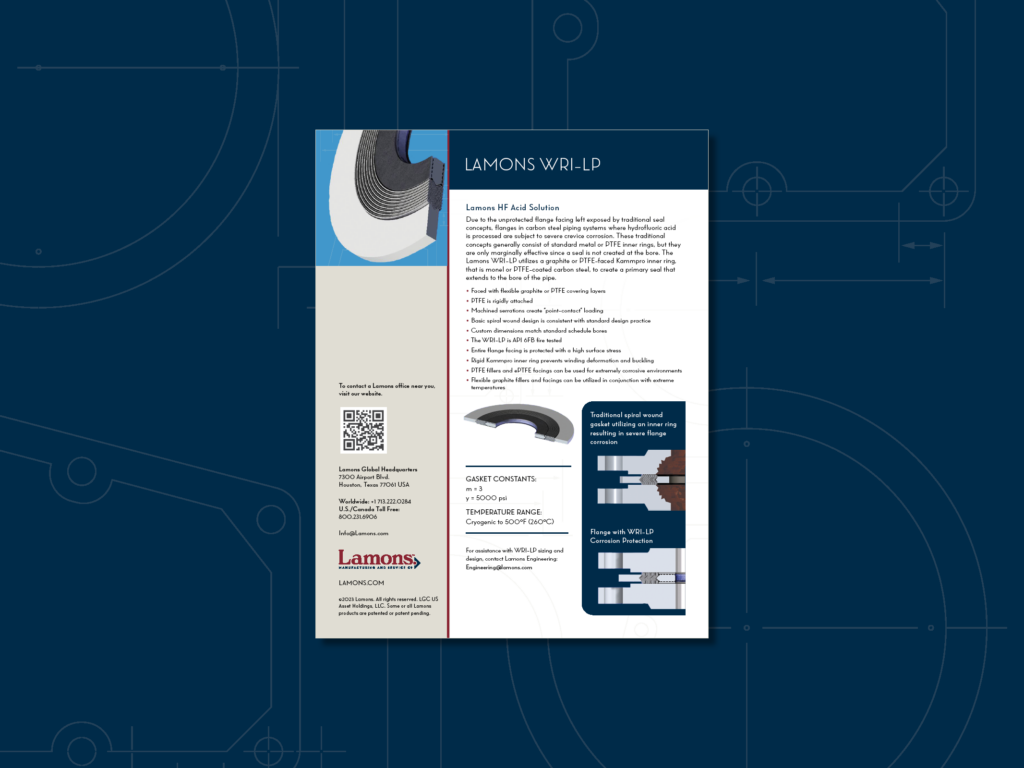 WRI-LP Data Sheet | Lamons